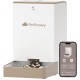 Snow+ Cat Feeder, 4L Automatic Feeder for Cats and Dogs, WiFi Automatic Cat Feeder with App Control, Dual Power Supply, 3 Fresh Locks, 1-10 Meals/Day