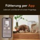 Snow+ Cat Feeder, 4L Automatic Feeder for Cats and Dogs, WiFi Automatic Cat Feeder with App Control, Dual Power Supply, 3 Fresh Locks, 1-10 Meals/Day