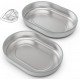 Stainless Steel Bowls for Automatic Microchip Pet Feeder - Sealing Ring Design to Keep Fresh and Odor Reduction, Easy to Clean, Set of 2 Stainless Steel Bowls for Automatic Microchip Pet Feeder - Sealing Ring Design to Keep Fresh and Odor Reduction, Easy to Clean, Set of 2