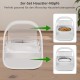 Stainless Steel Bowls for Automatic Microchip Pet Feeder - Sealing Ring Design to Keep Fresh and Odor Reduction, Easy to Clean, Set of 2 Stainless Steel Bowls for Automatic Microchip Pet Feeder - Sealing Ring Design to Keep Fresh and Odor Reduction, Easy to Clean, Set of 2
