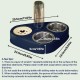 Stainless Steel Double Bowl, 3-in-1 Cat Food Bowls High with Automatic Water Dispenser, Double Feeding Bowl for Small and Medium Cats and Dogs (Blue) Stainless Steel Double Bowl, 3-in-1 Cat Food Bowls High with Automatic Water Dispenser, Double Feeding Bowl for Small and Medium Cats and Dogs (Blue)