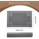 Suhaco Dog Mat Cat Food Mats Non-Slip Waterproof Table Bowl for Dogs and Cats (L)