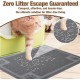 Suhaco Dog Mat Cat Food Mats Non-Slip Waterproof Table Bowl for Dogs and Cats (L)