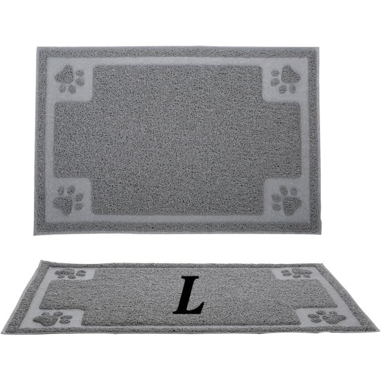 Suhaco Dog Mat Cat Food Mats Non-Slip Waterproof Table Bowl for Dogs and Cats (L) Suhaco Dog Mat Cat Food Mats Non-Slip Waterproof Table Bowl for Dogs and Cats (L)