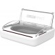 Surefeed feed bowl with motion control made of plastic, white Surefeed feed bowl with motion control made of plastic, white