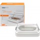 Surefeed feed bowl with motion control made of plastic, white Surefeed feed bowl with motion control made of plastic, white