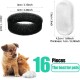 TOMXCUTE Drinking Fountain for Cats 3.2 L Stainless Steel Cat Fountain Waterfall for Cats Small Dogs Tap Design Dishwasher Safe with 1 Sponge and 3 Carbon Filters