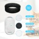 TOMXCUTE Drinking Fountain for Cats 3.2 L Stainless Steel Cat Fountain Waterfall for Cats Small Dogs Tap Design Dishwasher Safe with 1 Sponge and 3 Carbon Filters