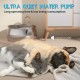 TOMXCUTE Drinking Fountain for Cats 3.2 L Stainless Steel Cat Fountain Waterfall for Cats Small Dogs Tap Design Dishwasher Safe with 1 Sponge and 3 Carbon Filters
