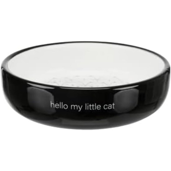 TRIXIE Ceramic Cat Bowl (Coral) TRIXIE Ceramic Cat Bowl (Coral)