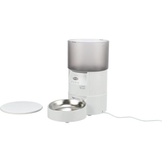 TRIXIE TX-S Smart 3.0L Automatic Feeder for Dogs & Cats - Programmable and Controllable Feeder in White - Automatic & Individual Food Output - 24345 TRIXIE TX-S Smart 3.0L Automatic Feeder for Dogs & Cats - Programmable and Controllable Feeder in White - Automatic & Individual Food Output - 24345