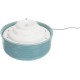 TRIXIE Vital Falls 24450 Electronic Water Dispenser Ceramic 1.5 Litres Diameter 22 x 13 cm Petrol / White TRIXIE Vital Falls 24450 Electronic Water Dispenser Ceramic 1.5 Litres Diameter 22 x 13 cm Petrol / White