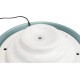 TRIXIE Vital Falls 24450 Electronic Water Dispenser Ceramic 1.5 Litres Diameter 22 x 13 cm Petrol / White TRIXIE Vital Falls 24450 Electronic Water Dispenser Ceramic 1.5 Litres Diameter 22 x 13 cm Petrol / White