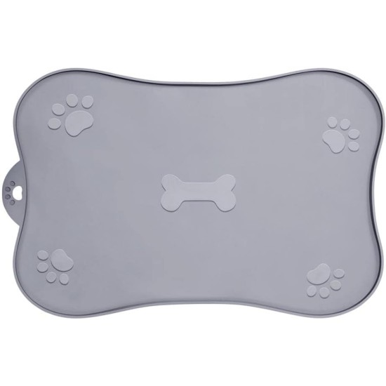 Tianbi Pet Feeding Mat, Pet Placemat for Dog and Cat, Waterproof Silicone Pet Feeding Pad Placemat Trays, Non-Slip Rollable Mat to Prevent Food and Water Overflow Tianbi Pet Feeding Mat, Pet Placemat for Dog and Cat, Waterproof Silicone Pet Feeding Pad Placemat Trays, Non-Slip Rollable Mat to Prevent Food and Water Overflow