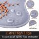 Tianbi Pet Feeding Mat, Pet Placemat for Dog and Cat, Waterproof Silicone Pet Feeding Pad Placemat Trays, Non-Slip Rollable Mat to Prevent Food and Water Overflow Tianbi Pet Feeding Mat, Pet Placemat for Dog and Cat, Waterproof Silicone Pet Feeding Pad Placemat Trays, Non-Slip Rollable Mat to Prevent Food and Water Overflow