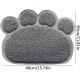 Tianher Cat Litter Mat, PVC Cat Litter Mat, Cat Litter Tray Mat, Pet Feeding Bowl Mat, Cat Litter, Paw Mat, Waterproof, Non-Slip Food, Paw Shaped for Cats and Dogs (Colour Mix) Tianher Cat Litter Mat, PVC Cat Litter Mat, Cat Litter Tray Mat, Pet Feeding Bowl Mat, Cat Litter, Paw Mat, Waterproof, Non-Slip Food, Paw Shaped for Cats and Dogs (Colour Mix)