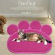 Tianher Cat Litter Mat, PVC Cat Litter Mat, Cat Litter Tray Mat, Pet Feeding Bowl Mat, Cat Litter, Paw Mat, Waterproof, Non-Slip Food, Paw Shaped for Cats and Dogs (Colour Mix) Tianher Cat Litter Mat, PVC Cat Litter Mat, Cat Litter Tray Mat, Pet Feeding Bowl Mat, Cat Litter, Paw Mat, Waterproof, Non-Slip Food, Paw Shaped for Cats and Dogs (Colour Mix)