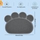 Tianher Cat Litter Mat, PVC Cat Litter Mat, Cat Litter Tray Mat, Pet Feeding Bowl Mat, Cat Litter, Paw Mat, Waterproof, Non-Slip Food, Paw Shaped for Cats and Dogs (Colour Mix) Tianher Cat Litter Mat, PVC Cat Litter Mat, Cat Litter Tray Mat, Pet Feeding Bowl Mat, Cat Litter, Paw Mat, Waterproof, Non-Slip Food, Paw Shaped for Cats and Dogs (Colour Mix)
