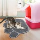 Tianher Cat Litter Mat, PVC Cat Litter Mat, Cat Litter Tray Mat, Pet Feeding Bowl Mat, Cat Litter, Paw Mat, Waterproof, Non-Slip Food, Paw Shaped for Cats and Dogs (Colour Mix) Tianher Cat Litter Mat, PVC Cat Litter Mat, Cat Litter Tray Mat, Pet Feeding Bowl Mat, Cat Litter, Paw Mat, Waterproof, Non-Slip Food, Paw Shaped for Cats and Dogs (Colour Mix)