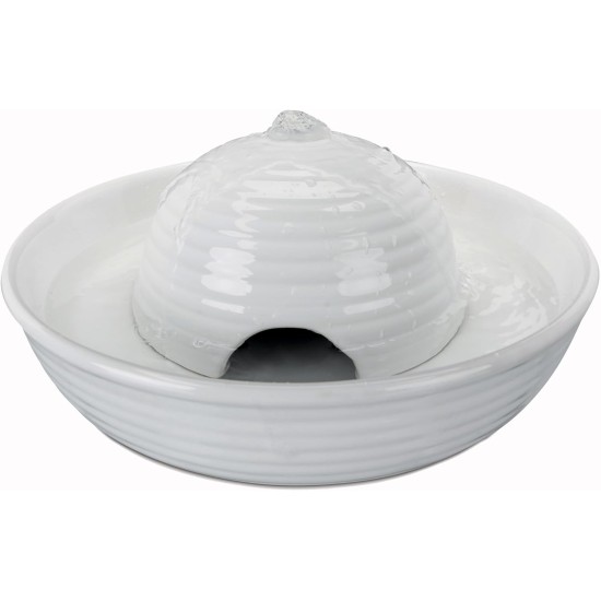 Trixie 24468 drinking fountain Vital Flow Mini, ceramic, 0.8 l, white Trixie 24468 drinking fountain Vital Flow Mini, ceramic, 0.8 l, white