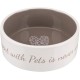 Trixie 24499 Ceramic Cat Bowl, 0.25 Litres, Diameter 13 cm, White Trixie 24499 Ceramic Cat Bowl, 0.25 Litres, Diameter 13 cm, White
