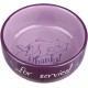 Trixie Cat bowl Thanks for Service, ceramic Trixie Cat bowl Thanks for Service, ceramic