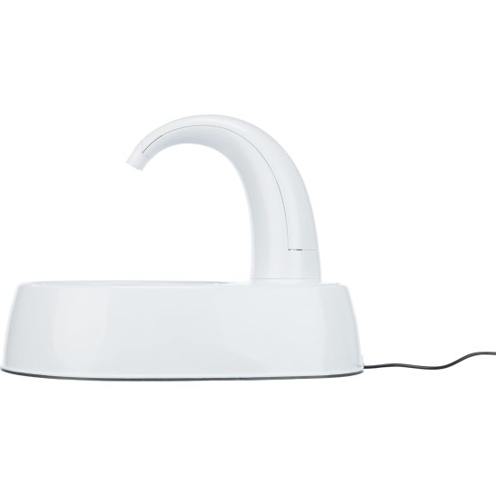 Trixie Curved Jet Fountain, White, 2.5L/25×24.5×35cm Trixie Curved Jet Fountain, White, 2.5L/25×24.5×35cm