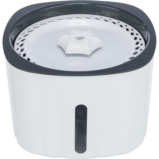 Trixie Flower Fountain White / Grey 2 L 18.5 x 13 x 18.5 cm Trixie Flower Fountain White / Grey 2 L 18.5 x 13 x 18.5 cm