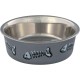 Trixie Stainless Steel Cat Bowl Plastic Coating, 0.25 Litre Trixie Stainless Steel Cat Bowl Plastic Coating, 0.25 Litre