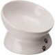 Trixie White Ceramic Cat Feeder