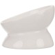 Trixie White Ceramic Cat Feeder