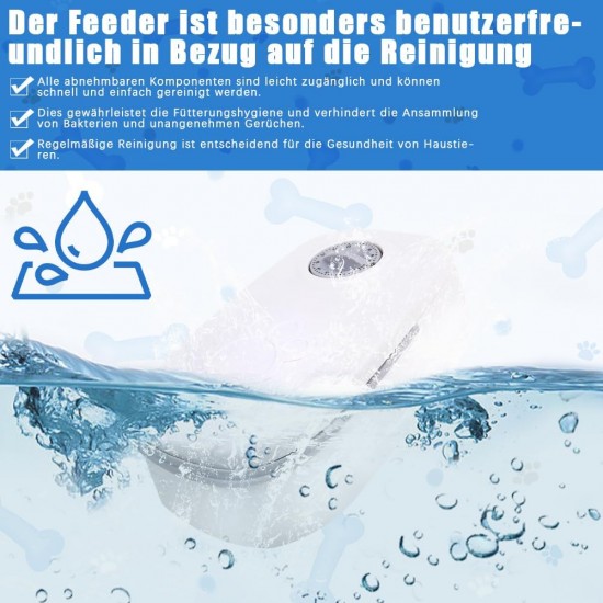 Tyafzzn Automatic Cat Feeder for Meals, Automatic Cat Feeder, Automatic Feeder for Cats and Small Dogs Tyafzzn Automatic Cat Feeder for Meals, Automatic Cat Feeder, Automatic Feeder for Cats and Small Dogs