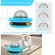 UFO Automatic Cat Slow Feeder Interative Puzzle Toy, 50 g / 1.76 oz Cat Food Dispenser with Built-in Rechargeable Battery for Small Pets Dog Indoor for Dry Food (White) UFO Automatic Cat Slow Feeder Interative Puzzle Toy, 50 g / 1.76 oz Cat Food Dispenser with Built-in Rechargeable Battery for Small Pets Dog Indoor for Dry Food (White)