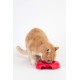 United Pets Kitty Design Plate Bowl for Cats Eco-Friendly, Made in Italy, Grey United Pets Kitty Design Plate Bowl for Cats Eco-Friendly, Made in Italy, Grey