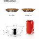 VENTION Small Flat Cat Food Bowls, Outer Diameter 14.6 cm, Stainless Steel Cat Bowl for Domestic Cats, 4 Pieces Replacement Cat Bowls 320 ml for Raised Feeding Station, Food Bowls VENTION Small Flat Cat Food Bowls, Outer Diameter 14.6 cm, Stainless Steel Cat Bowl for Domestic Cats, 4 Pieces Replacement Cat Bowls 320 ml for Raised Feeding Station, Food Bowls