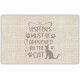 VINILIKO, Waterproof Pet Bowl Mat - All Guests Must Be Approved By My Cat - 48 x 75cm VINILIKO, Waterproof Pet Bowl Mat - All Guests Must Be Approved By My Cat - 48 x 75cm