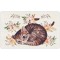 VINILIKO, Waterproof Pet Bowl Mat Sweet Cat 48 x 75 cm VINILIKO, Waterproof Pet Bowl Mat Sweet Cat 48 x 75 cm