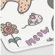 VINILIKO, Waterproof Pet Bowl Mat for Cats in Paradise 48 x 75 cm VINILIKO, Waterproof Pet Bowl Mat for Cats in Paradise 48 x 75 cm