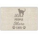 VINILIKO, Waterproof Pet Bowl Mat for Fewer People More Cats 48 x 75 cm VINILIKO, Waterproof Pet Bowl Mat for Fewer People More Cats 48 x 75 cm