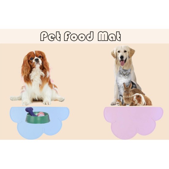 VINPAM Creative Cute Pet Silicone Pet Placemat Feeding Mat Cat Bowl Dog Bowl Non-Slip Waterproof Mat Pet Dining Mat 48 x 27 cm, Pink (Pink) VINPAM Creative Cute Pet Silicone Pet Placemat Feeding Mat Cat Bowl Dog Bowl Non-Slip Waterproof Mat Pet Dining Mat 48 x 27 cm, Pink (Pink)