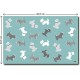 Vilber A050 V01 Dogs. 2232 Du 03 Tablecloth Wallpaper Feeding Station Bird Bath 45.6 x 30.5 x 0.2 cm Blue Vilber A050 V01 Dogs. 2232 Du 03 Tablecloth Wallpaper Feeding Station Bird Bath 45.6 x 30.5 x 0.2 cm Blue