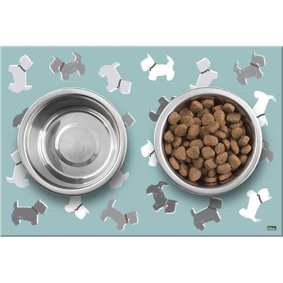 Vilber A050 V01 Dogs. 2232 Du 03 Tablecloth Wallpaper Feeding Station Bird Bath 45.6 x 30.5 x 0.2 cm Blue Vilber A050 V01 Dogs. 2232 Du 03 Tablecloth Wallpaper Feeding Station Bird Bath 45.6 x 30.5 x 0.2 cm Blue