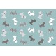 Vilber A050 V01 Dogs. 2232 Du 03 Tablecloth Wallpaper Feeding Station Bird Bath 45.6 x 30.5 x 0.2 cm Blue Vilber A050 V01 Dogs. 2232 Du 03 Tablecloth Wallpaper Feeding Station Bird Bath 45.6 x 30.5 x 0.2 cm Blue