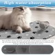 WANDGU 40 x 60 cm Waterproof Feeding Mat for Dogs and Cats: Super Absorbent Quick-Drying Bowl Mat with Non-Slip Rubber Coating for Cat Bowl and Dog Bowl Mat WANDGU 40 x 60 cm Waterproof Feeding Mat for Dogs and Cats: Super Absorbent Quick-Drying Bowl Mat with Non-Slip Rubber Coating for Cat Bowl and Dog Bowl Mat