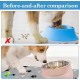 WANDGU 40 x 60 cm Waterproof Feeding Mat for Dogs and Cats: Super Absorbent Quick-Drying Bowl Mat with Non-Slip Rubber Coating for Cat Bowl and Dog Bowl Mat WANDGU 40 x 60 cm Waterproof Feeding Mat for Dogs and Cats: Super Absorbent Quick-Drying Bowl Mat with Non-Slip Rubber Coating for Cat Bowl and Dog Bowl Mat