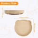 WJUAN Pack of 2 Cat Bowls, Khaki, Silica Gel, Feeding Bowls for Cats, Both Hot and Cold, with Suction Cup on the Bottom, Easy to Clean, Cat Food Bowl, Suitable for Cats, Dogs, Rabbits WJUAN Pack of 2 Cat Bowls, Khaki, Silica Gel, Feeding Bowls for Cats, Both Hot and Cold, with Suction Cup on the Bottom, Easy to Clean, Cat Food Bowl, Suitable for Cats, Dogs, Rabbits