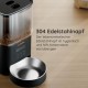 WOPET Automatic Cat Feeder 4L Cat Food Automatic 180 Days Battery Life (1-6 Meals/Day, Dry Food) Feeder for Cats/Dogs, Stainless Steel Bowl, Double Power Supply, Black WOPET Automatic Cat Feeder 4L Cat Food Automatic 180 Days Battery Life (1-6 Meals/Day, Dry Food) Feeder for Cats/Dogs, Stainless Steel Bowl, Double Power Supply, Black