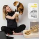 WSAMJIN Automatic Cat Food and Water Dispenser Set, 2-in-1 Gravity Cat Feeder, 1.5 L Water Dispenser and Automatic Feeder Large Cat Feeder for Small Dogs, Puppies, Cats (White) WSAMJIN Automatic Cat Food and Water Dispenser Set, 2-in-1 Gravity Cat Feeder, 1.5 L Water Dispenser and Automatic Feeder Large Cat Feeder for Small Dogs, Puppies, Cats (White)