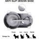 Water Dispenser for Cats and Dogs, 580 ml, Automatic Gravity Pet Drinking Fountain with Filter for Small Dogs, Cats, Rabbits, Small Animals (Grey) Water Dispenser for Cats and Dogs, 580 ml, Automatic Gravity Pet Drinking Fountain with Filter for Small Dogs, Cats, Rabbits, Small Animals (Grey)