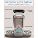 WellToBe Automatic Feeder for 2 Cats, Automatic Feeder for 2 Pets with Desiccant Bag, Pet Feeder with Timer, 6 Meals a Day with Portion Control, Dual Power Supply WellToBe Automatic Feeder for 2 Cats, Automatic Feeder for 2 Pets with Desiccant Bag, Pet Feeder with Timer, 6 Meals a Day with Portion Control, Dual Power Supply